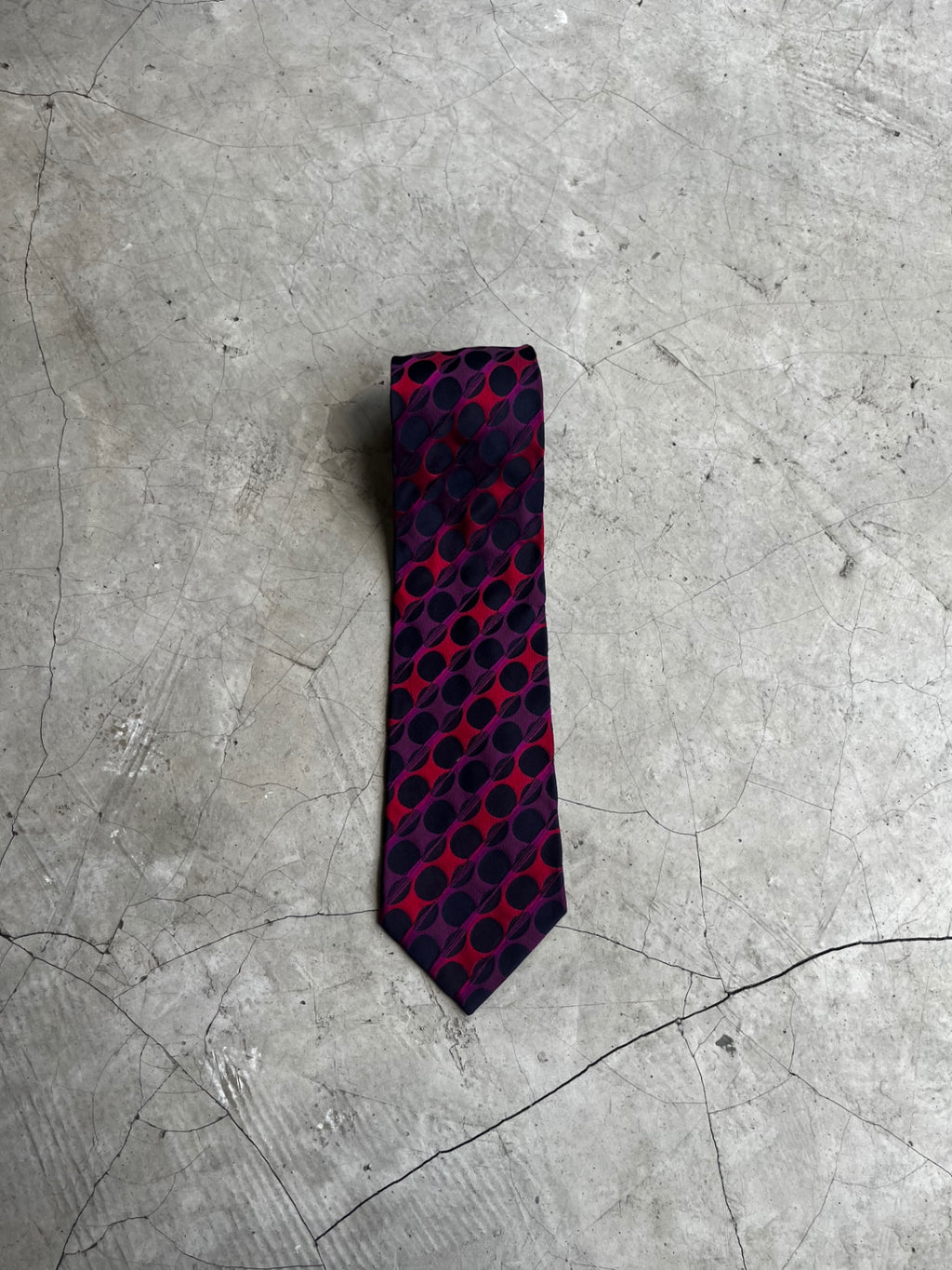 Celine Dots Striped Tie