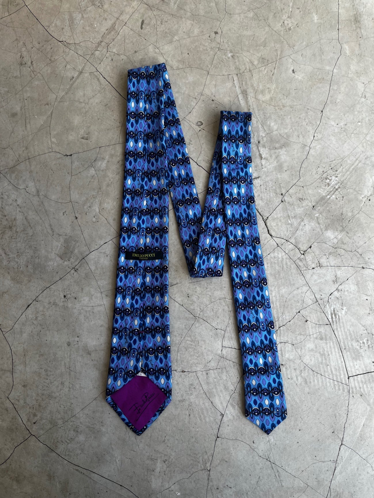 Emilio Pucci Firenze Printed Tie