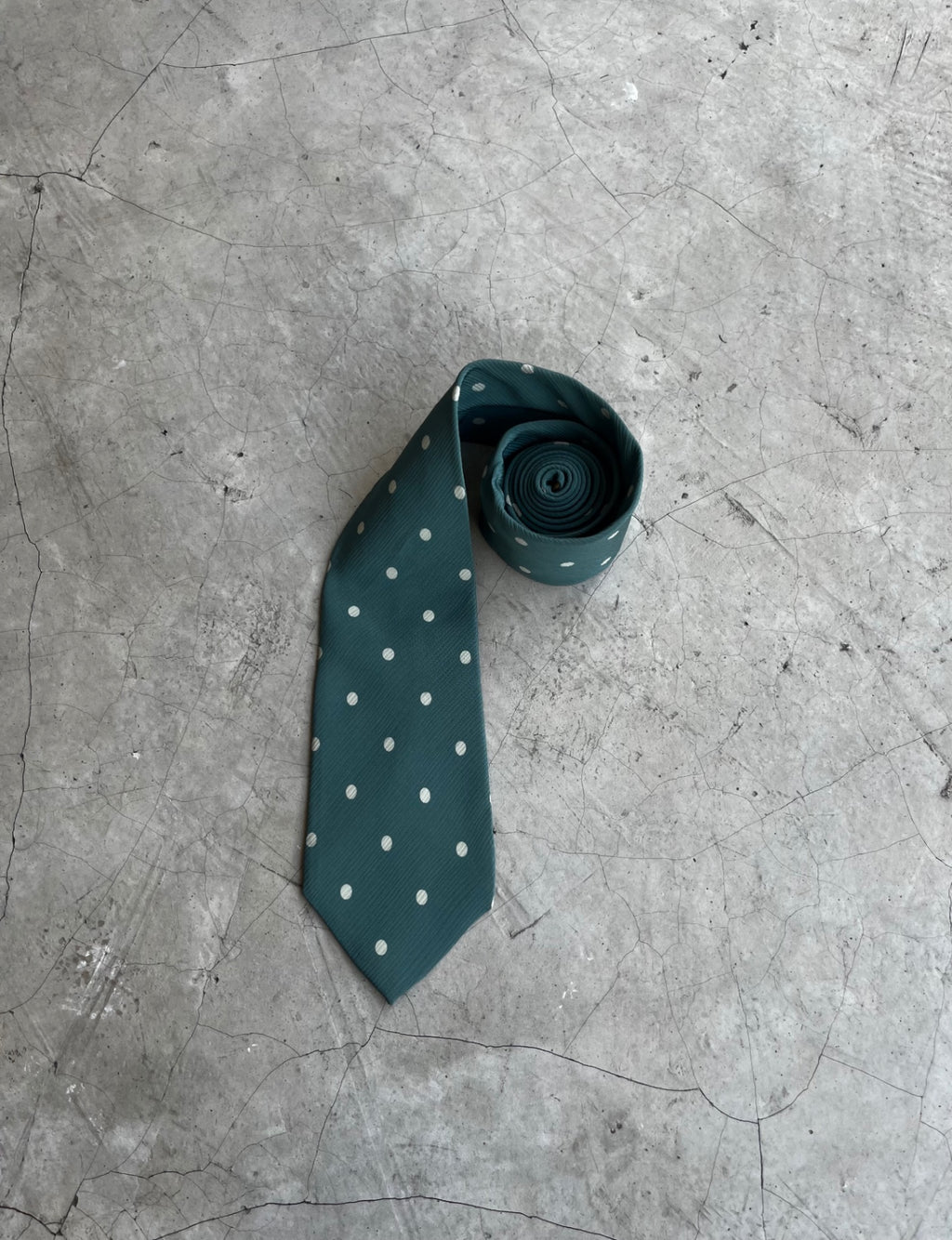 Yves Saint Laurent Polka Dot Tie
