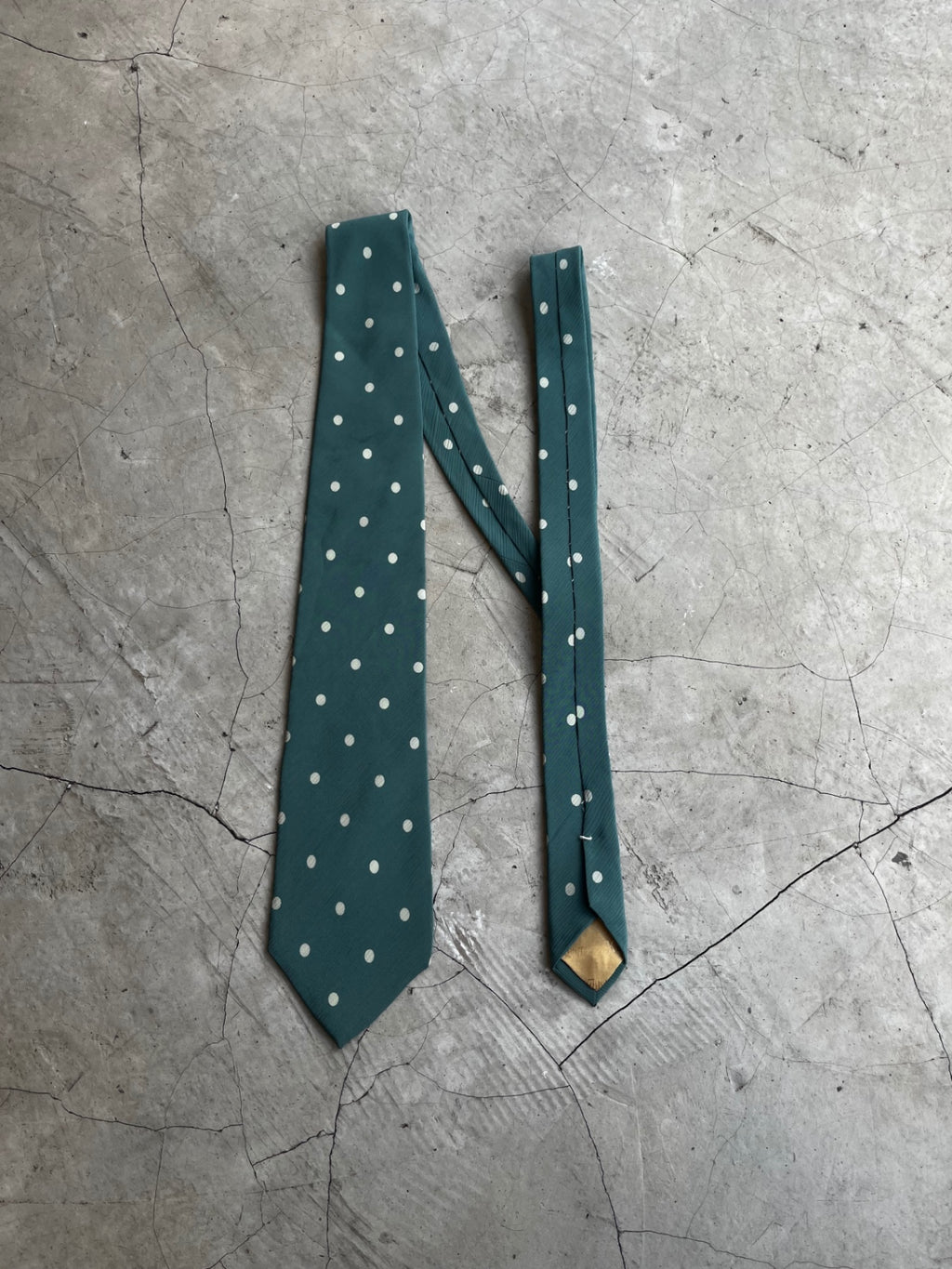Yves Saint Laurent Polka Dot Tie