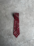 Missoni Cravatte Red and Silver Tie
