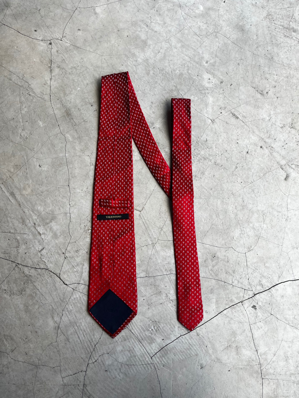 Valentino Cravette Red Tie