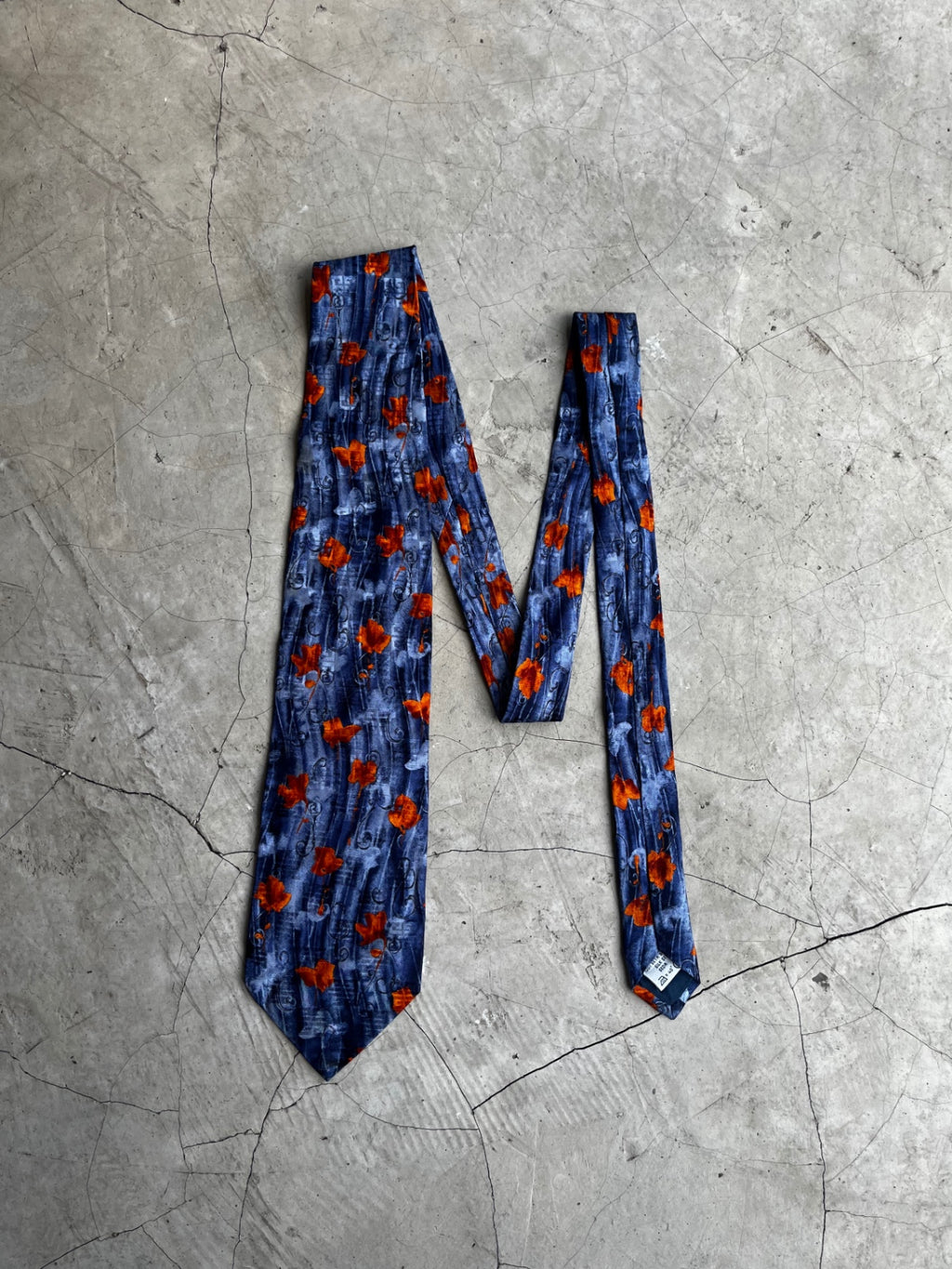 Givenchy Autumn Leaves Printed Tie