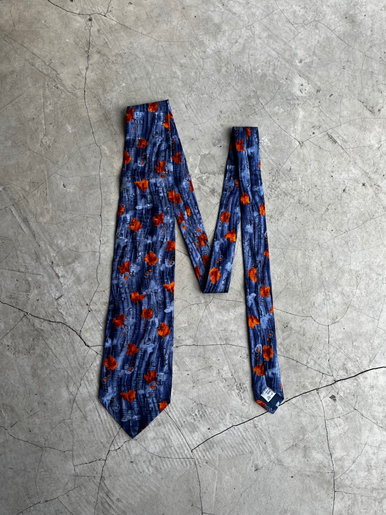 Givenchy Autumn Leaves Printed Tie