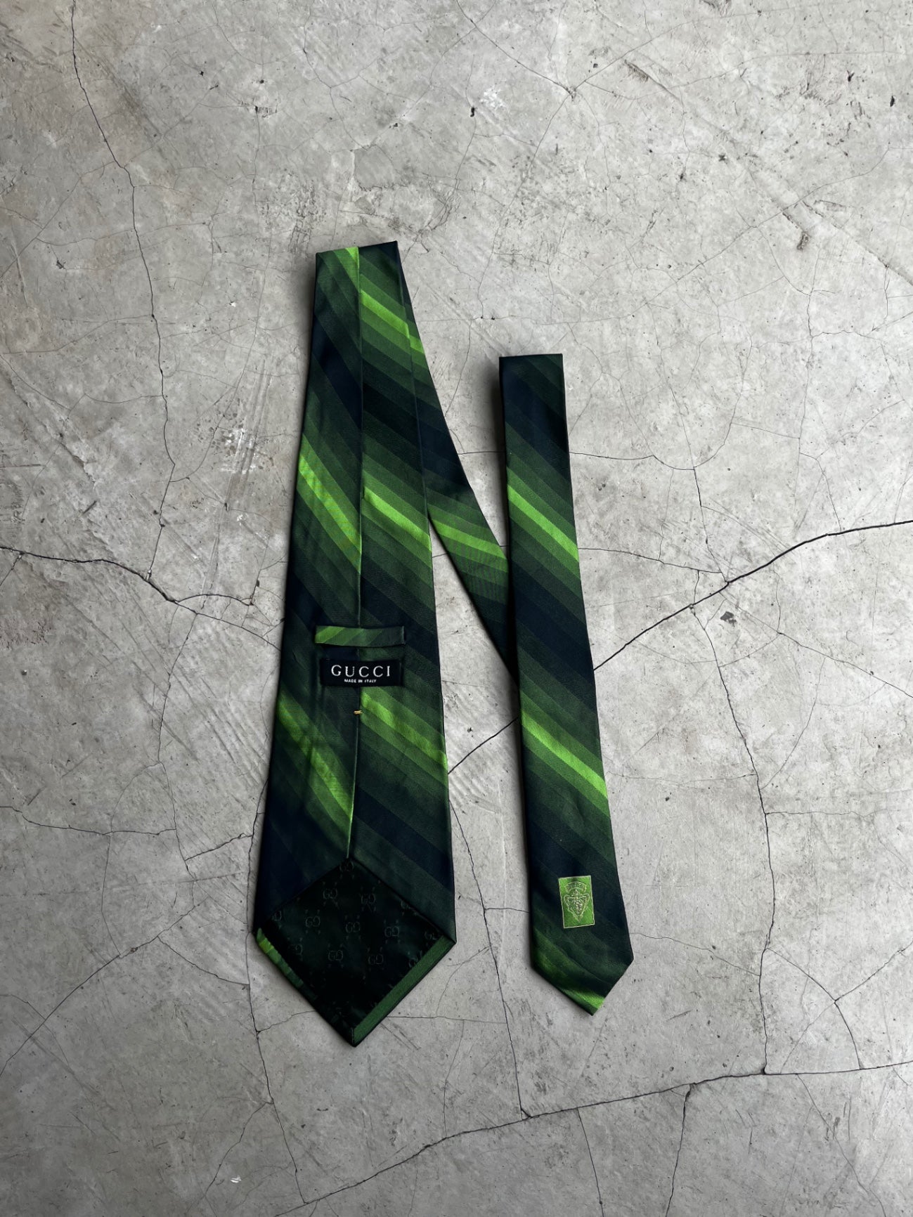 Gucci Gradient Striped Tie