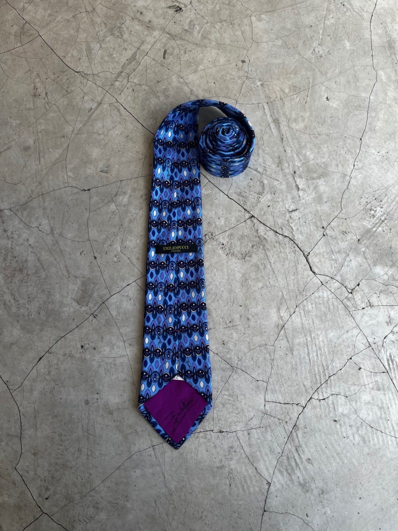 Emilio Pucci Firenze Printed Tie