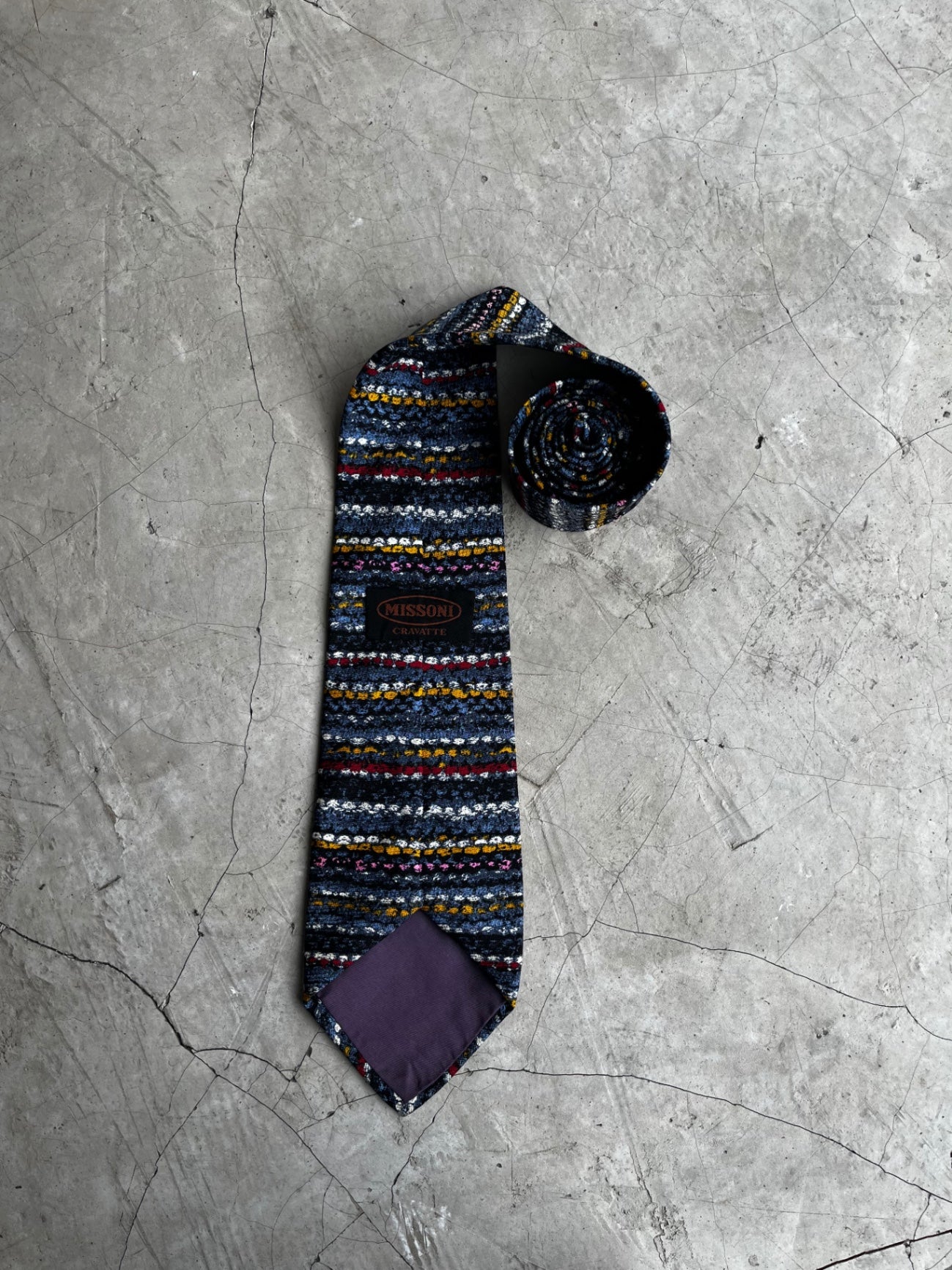 Missoni Cravette Striped Tie