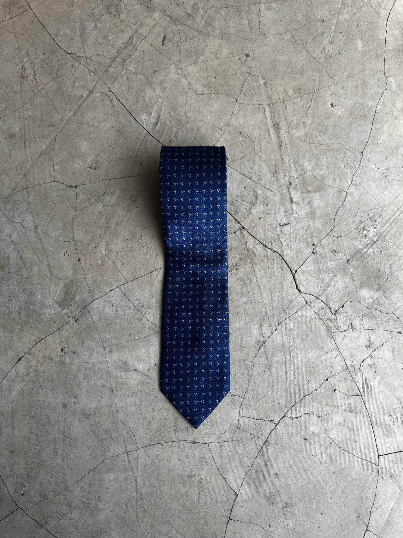 Lanvin Blue Tie