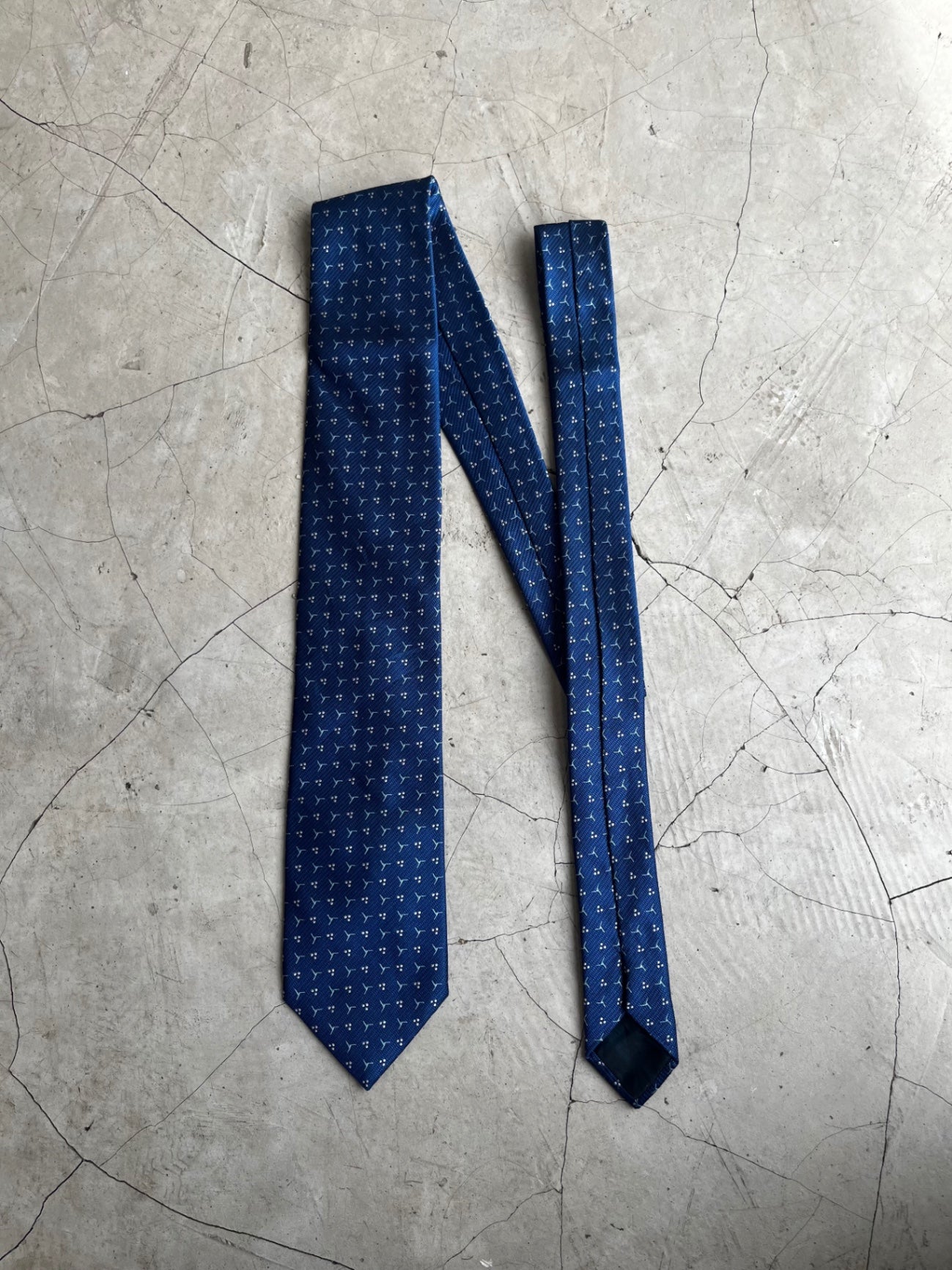 Lanvin Blue Tie