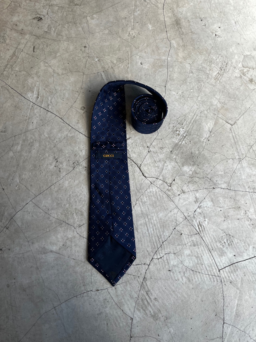 Gucci Navy Tie