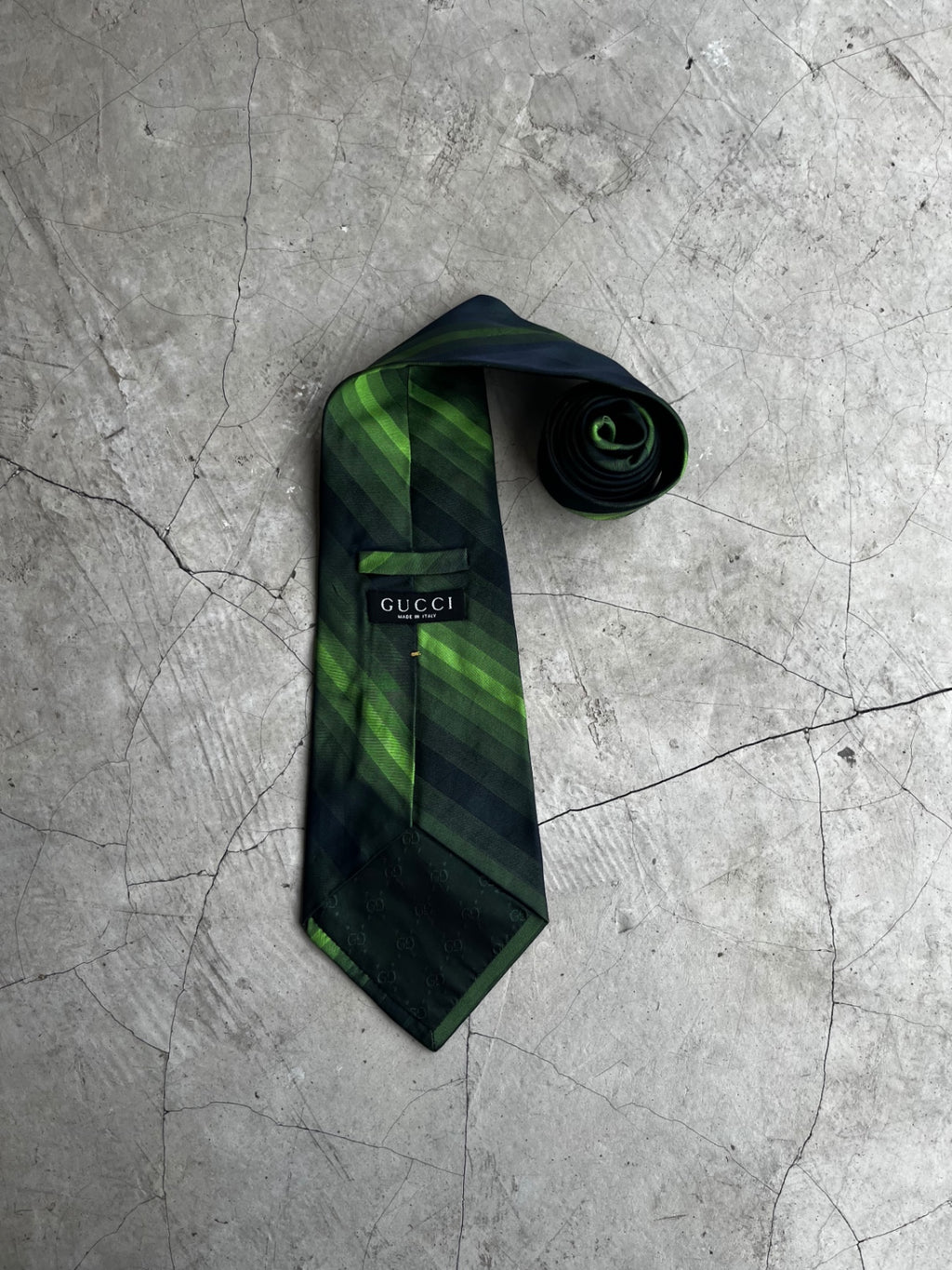 Gucci Gradient Striped Tie