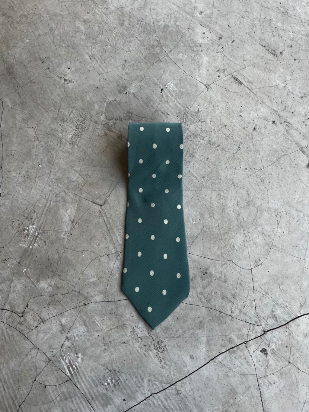 Yves Saint Laurent Polka Dot Tie
