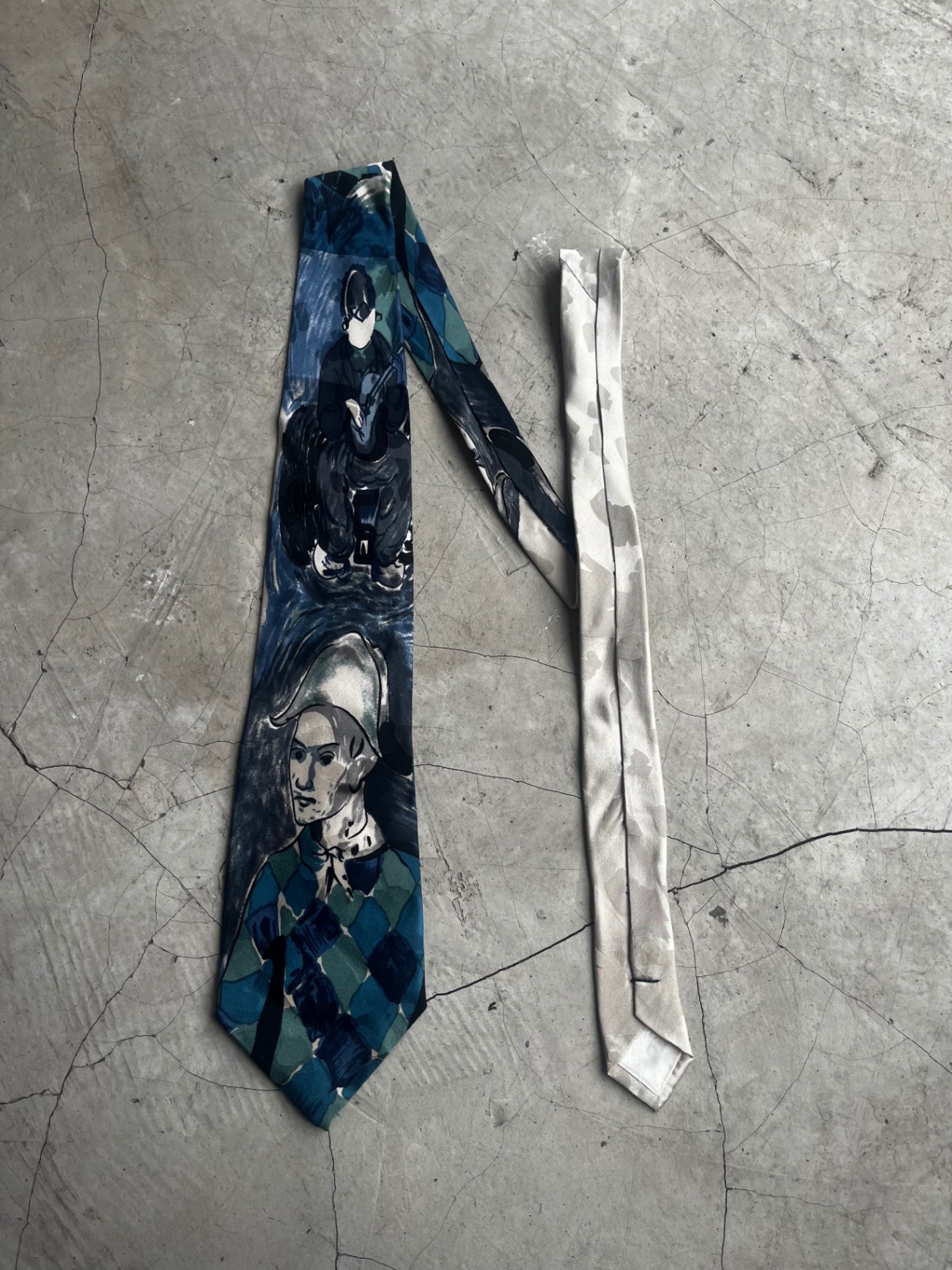 Picasso Harlequin Silk Tie