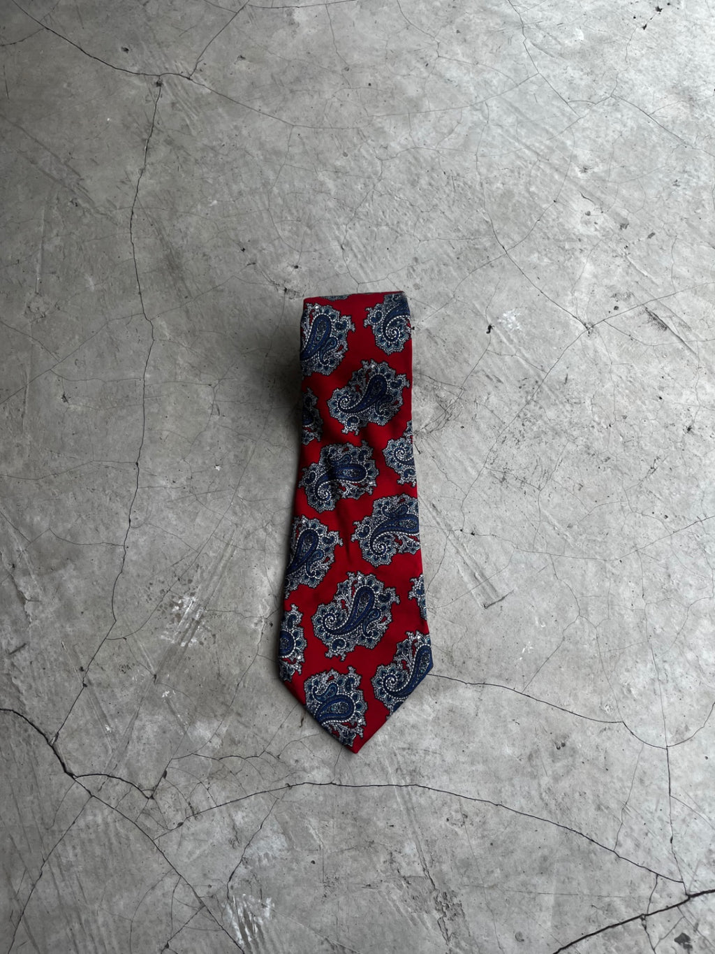 Christian Dior Paisley Printed Tie