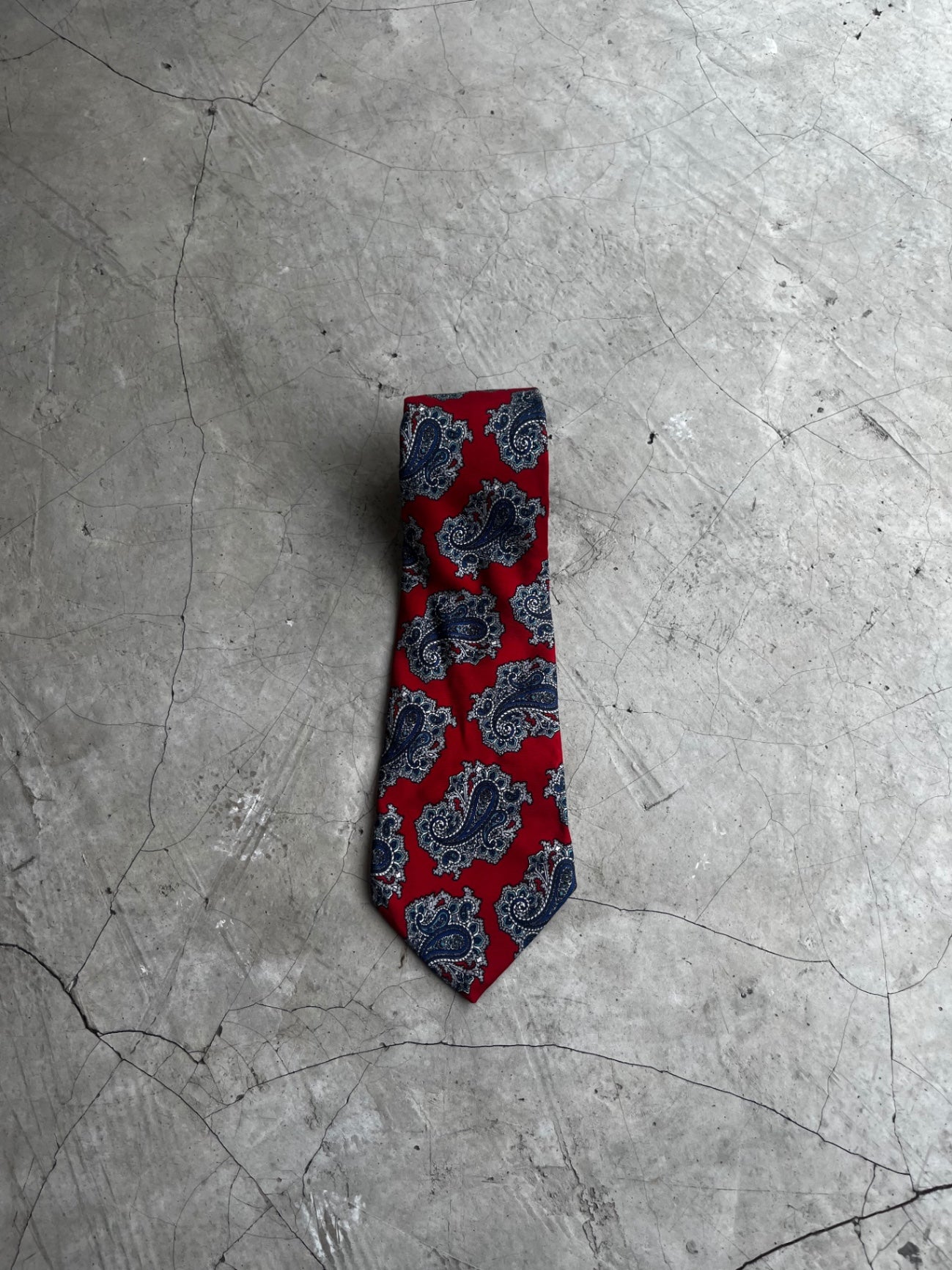 Christian Dior Paisley Printed Tie