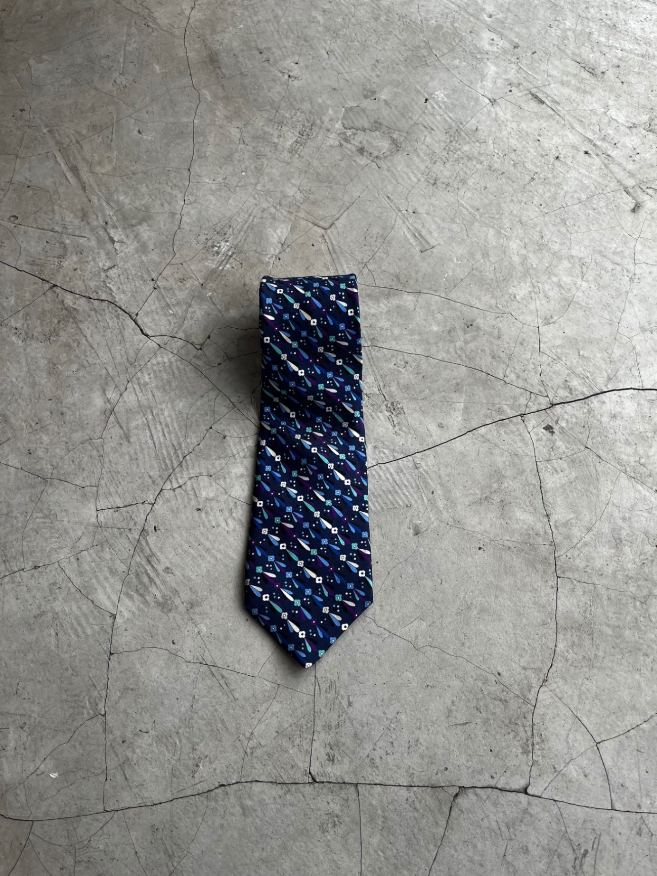 Emilio Pucci Flower Printed Tie