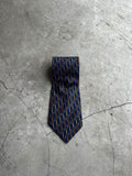 Fendi Blue Printed Tie