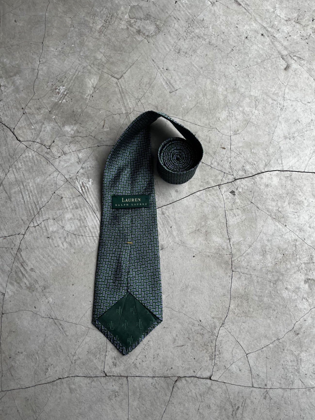 Lauren Ralph Lauren Green Tie