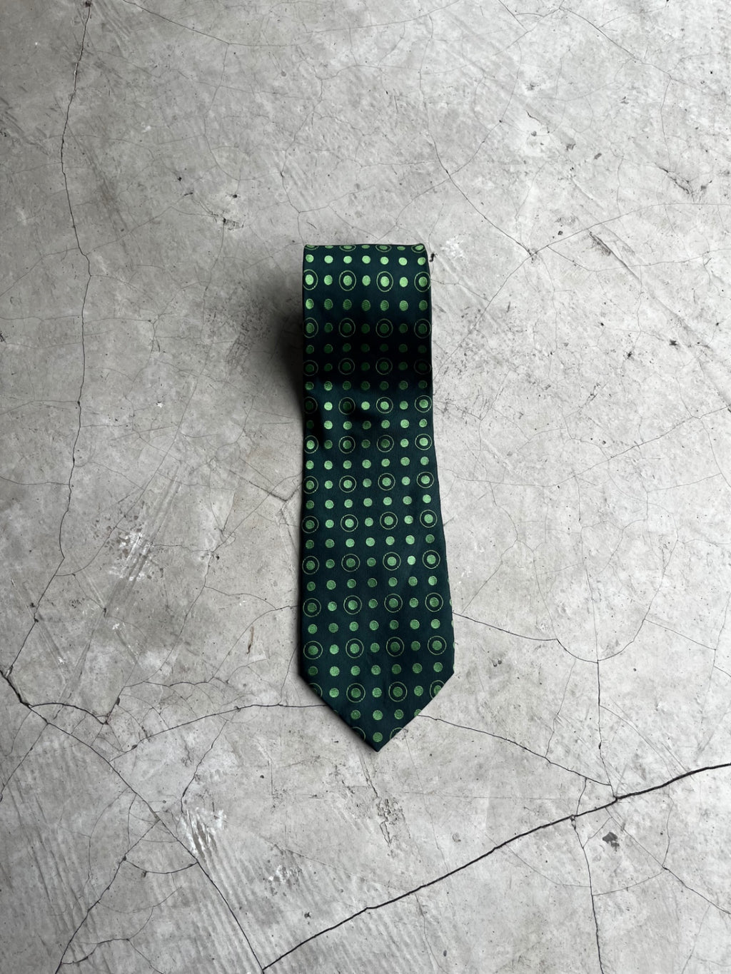 Katherine Hamnett Green Dotted Tie