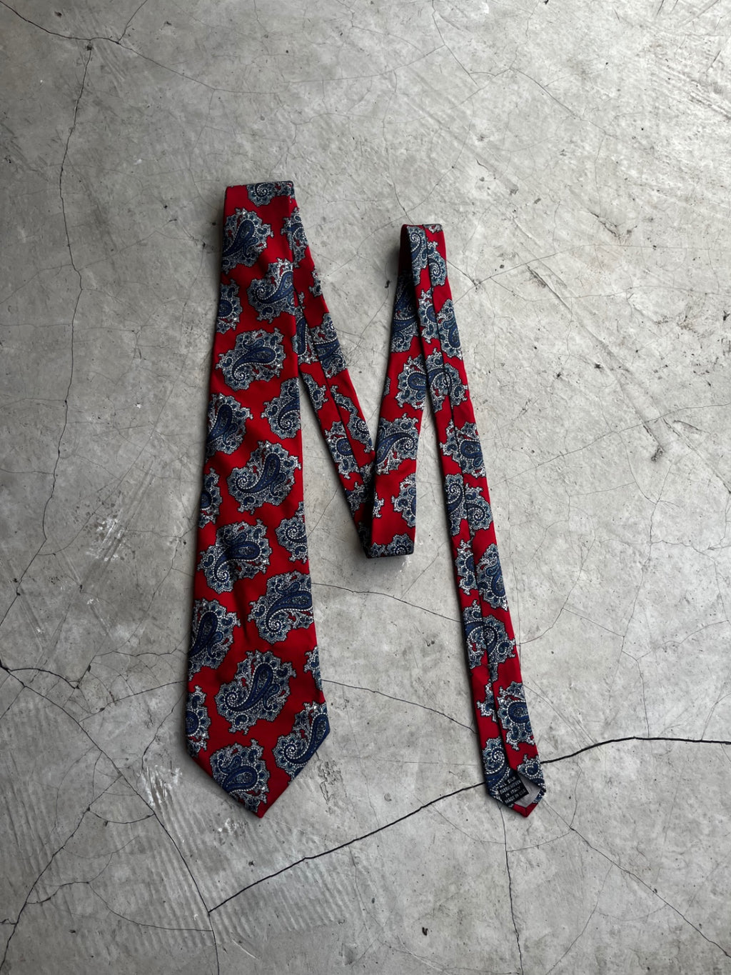 Christian Dior Paisley Printed Tie