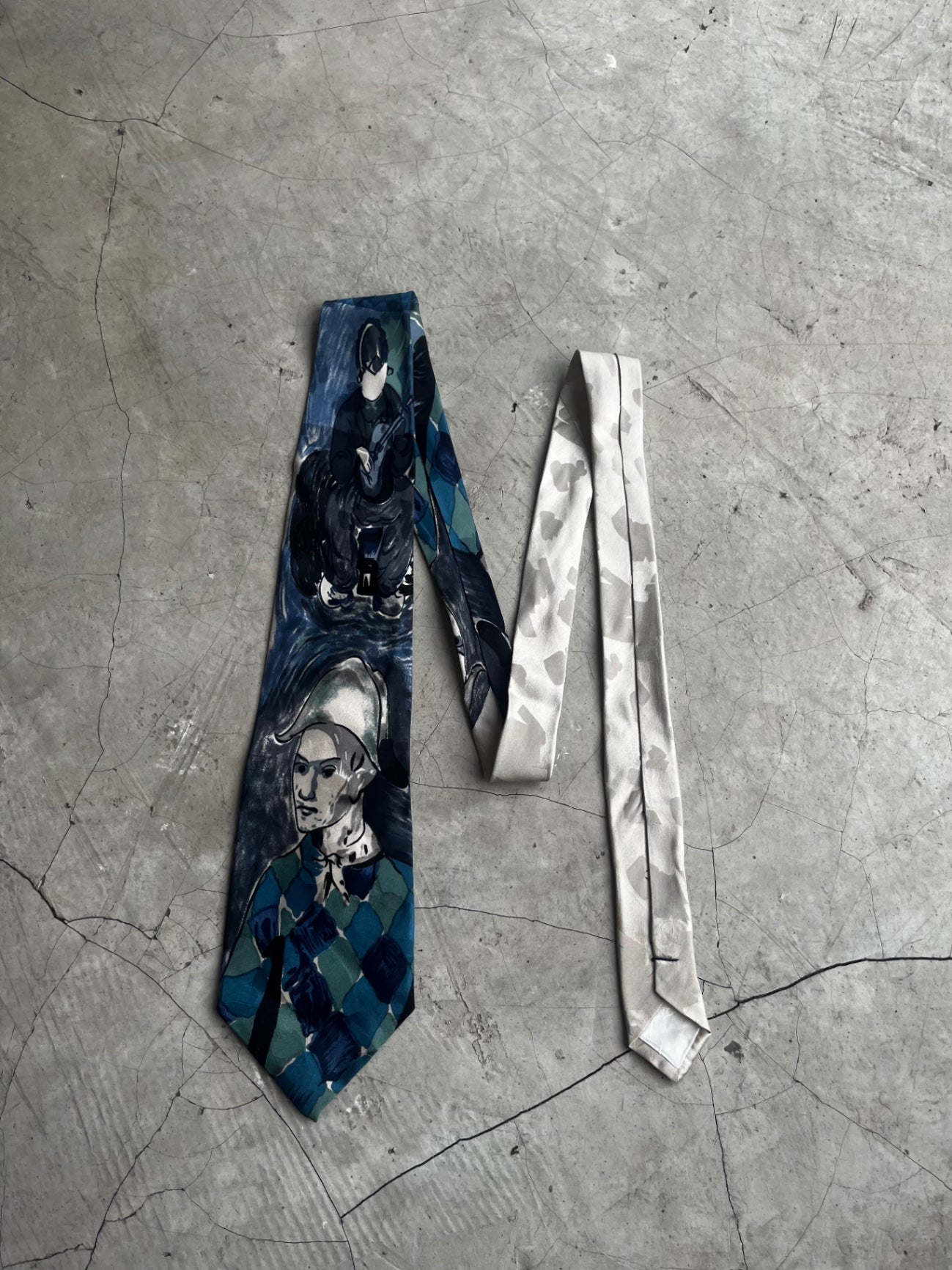 Picasso Harlequin Silk Tie