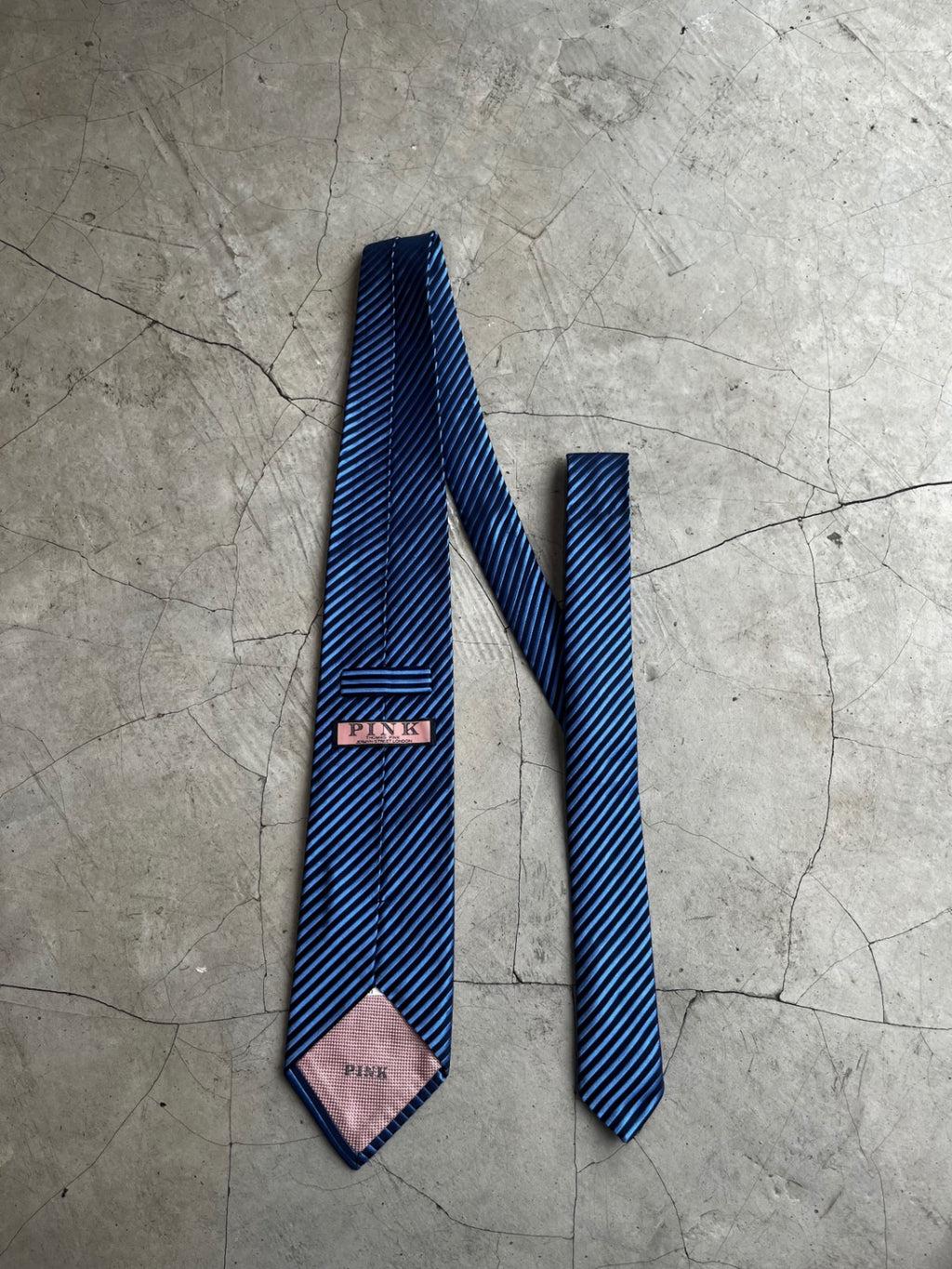 Thomas Pink Striped Tie