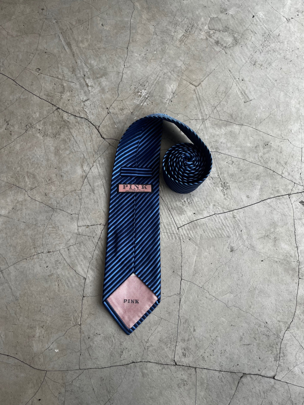Thomas Pink Striped Tie