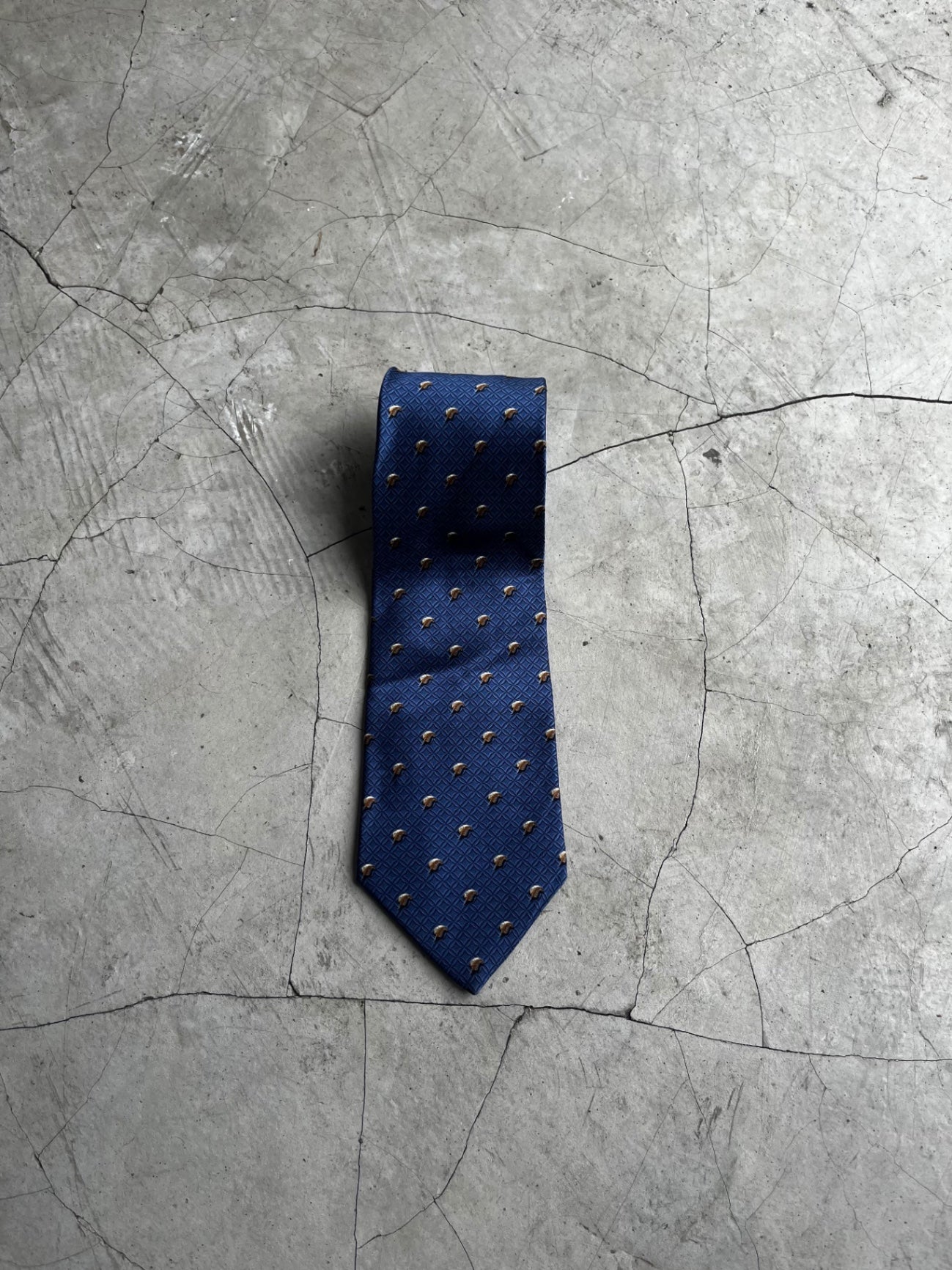 Lanvin Leaves Printed Tie