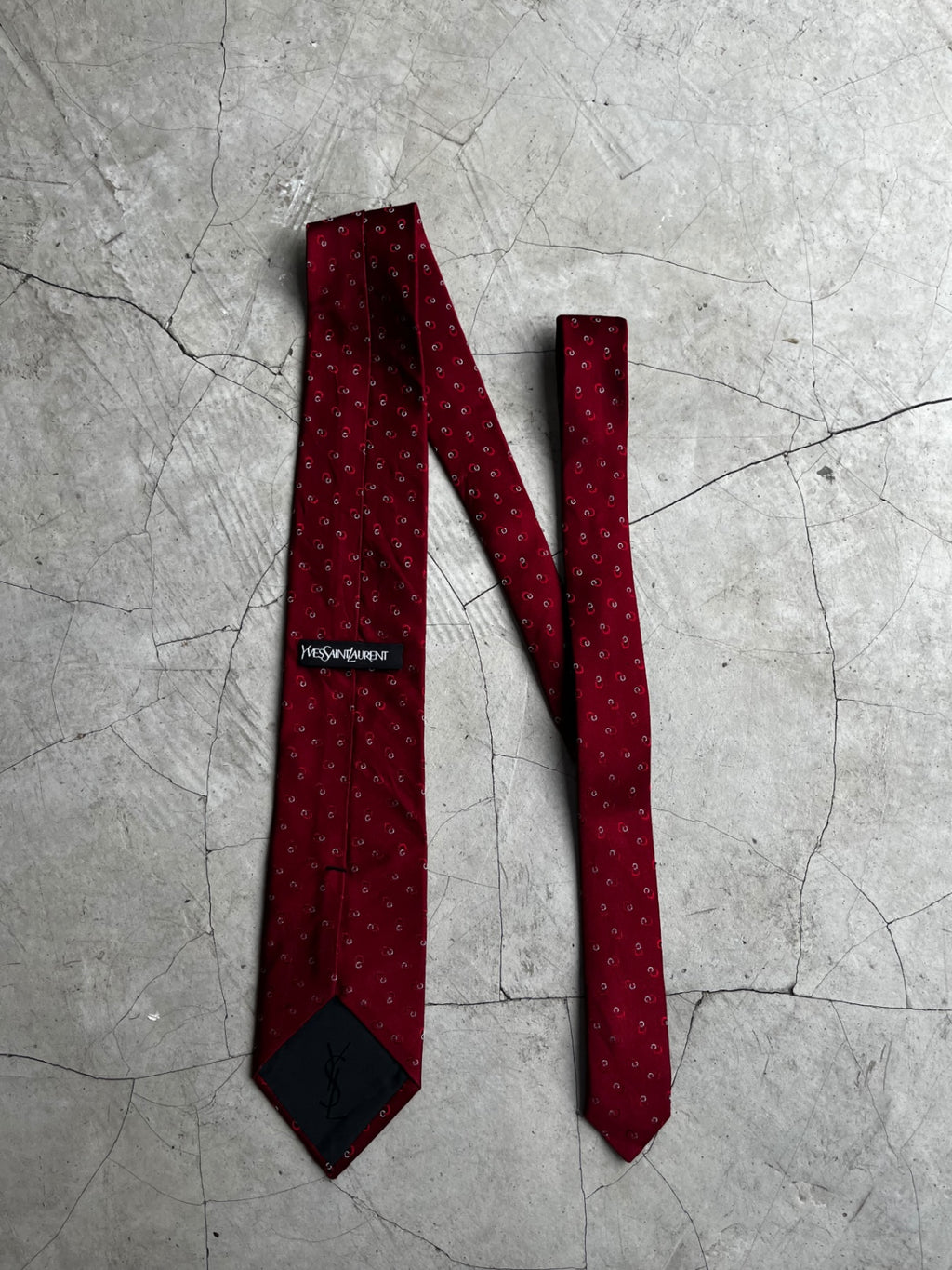 Yves Saint Laurent Dotted Tie