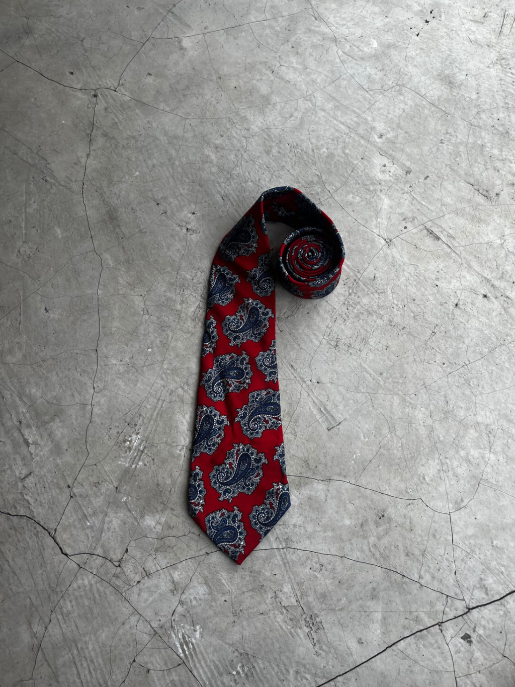 Christian Dior Paisley Printed Tie