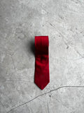 Versace Red Solid Tie