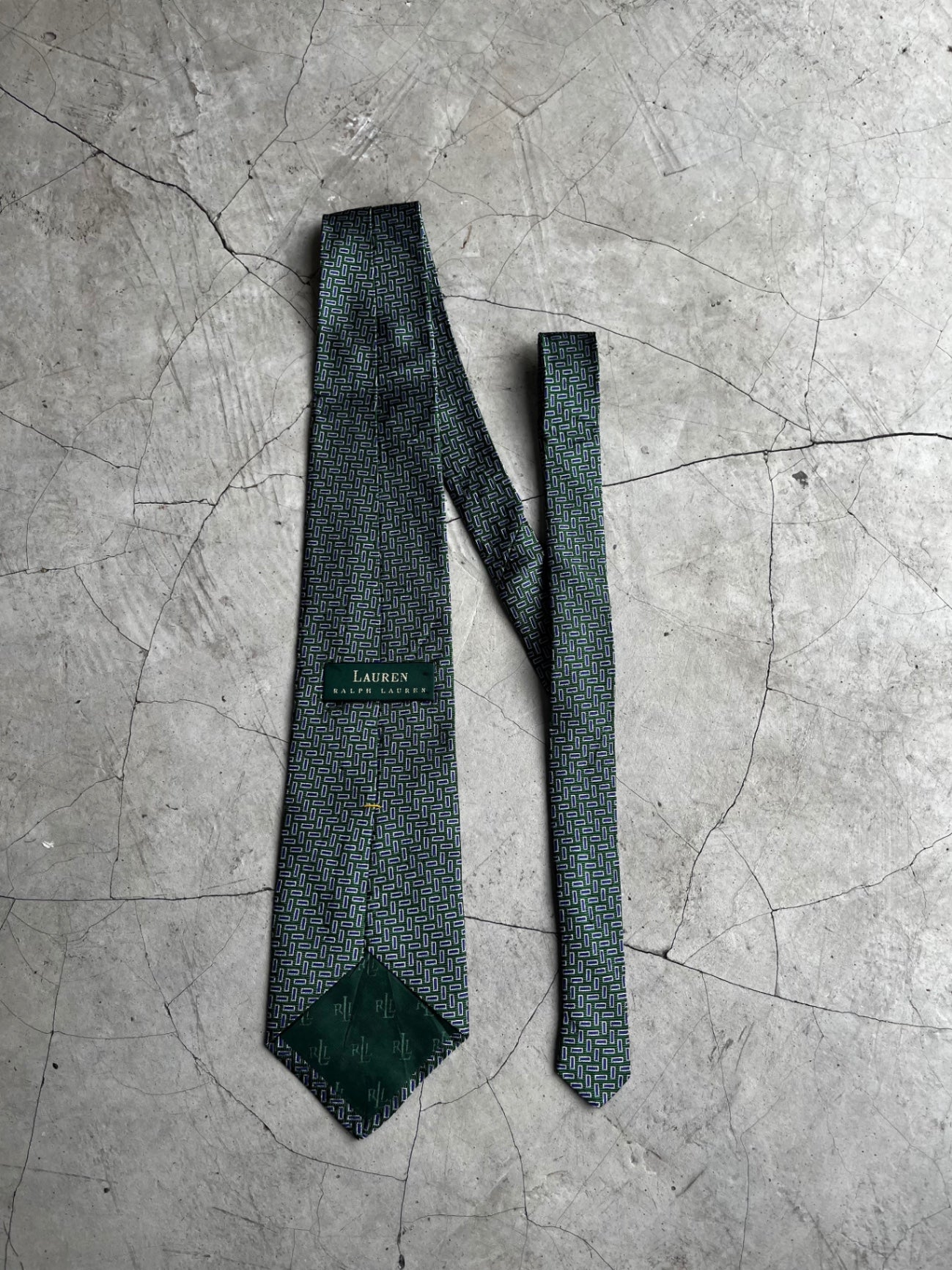 Lauren Ralph Lauren Green Tie