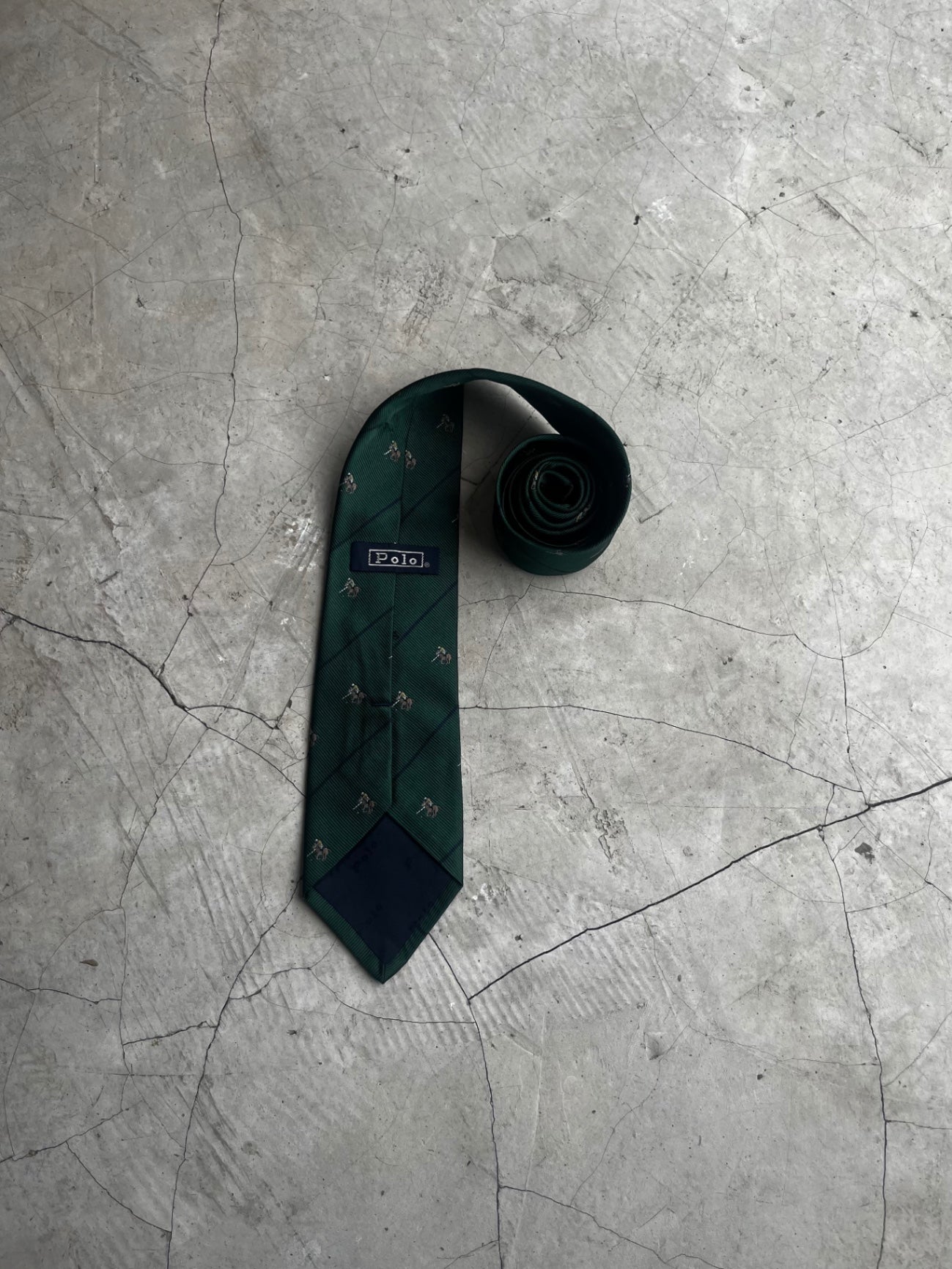 Polo Ralph Lauren Green Tie