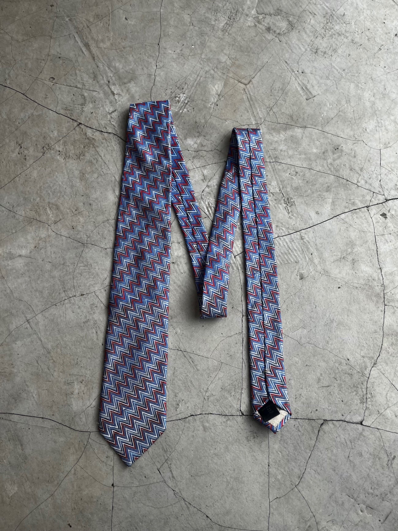 Missoni Zig Zag Printed Tie