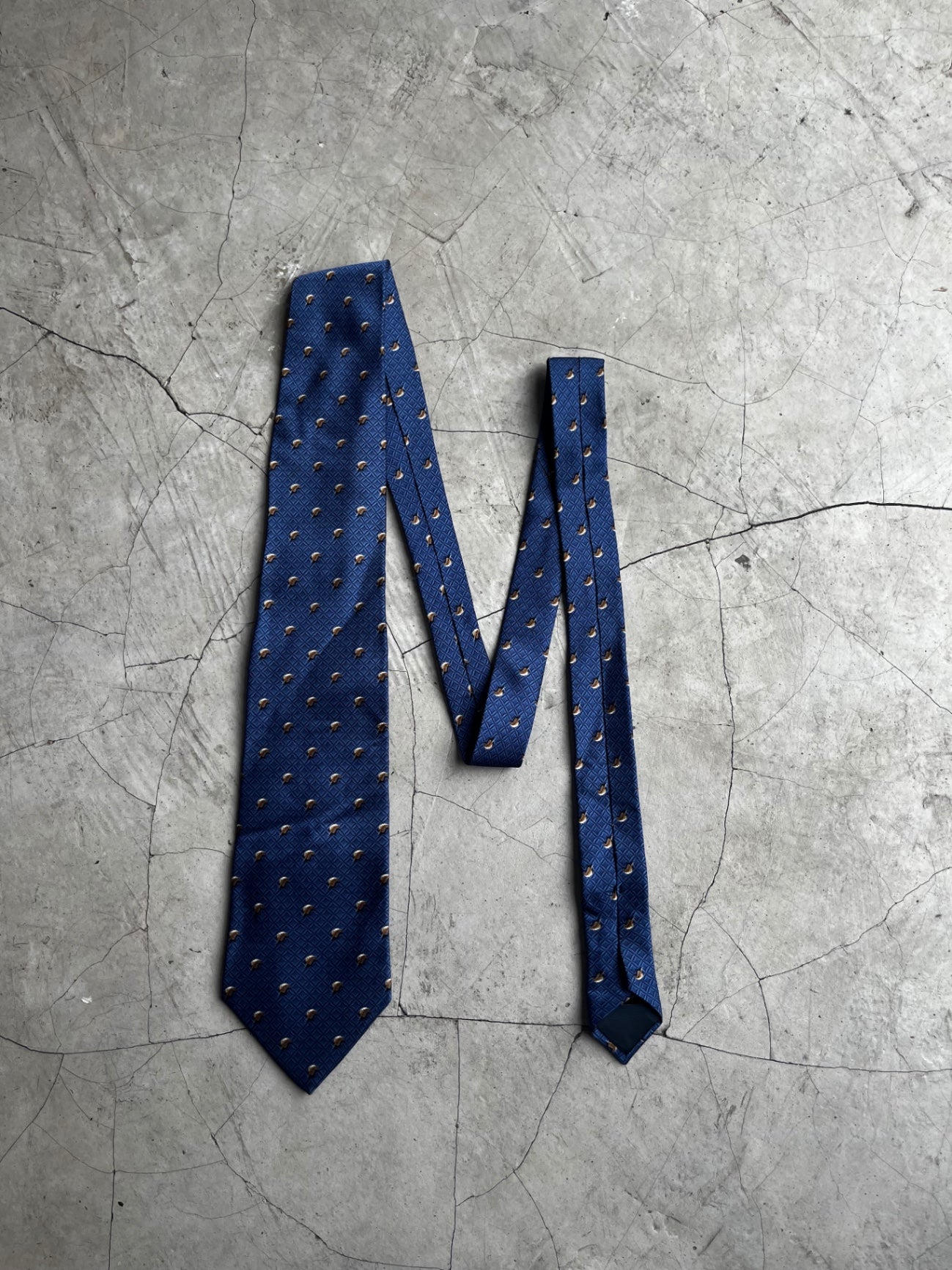 Lanvin Leaves Printed Tie