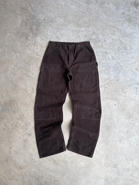 Carhartt Double Knee Brown Work Pants