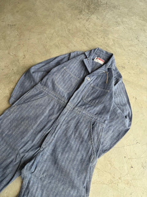 WorkWear 80s Herringbone Overalls