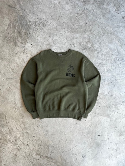 USMC Green Crewneck