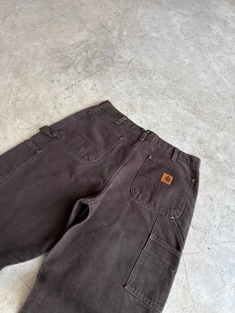 Carhartt Double Knee Brown Work Pants
