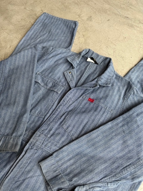 Big Smith 80s Herringbone Overalls