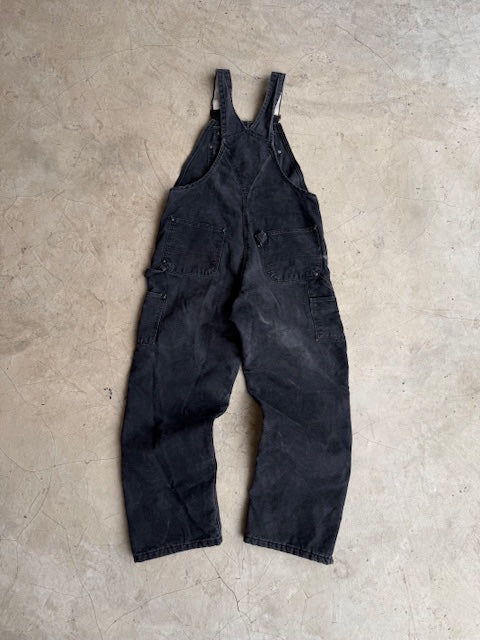 Carhartt Black Double Knee Bib