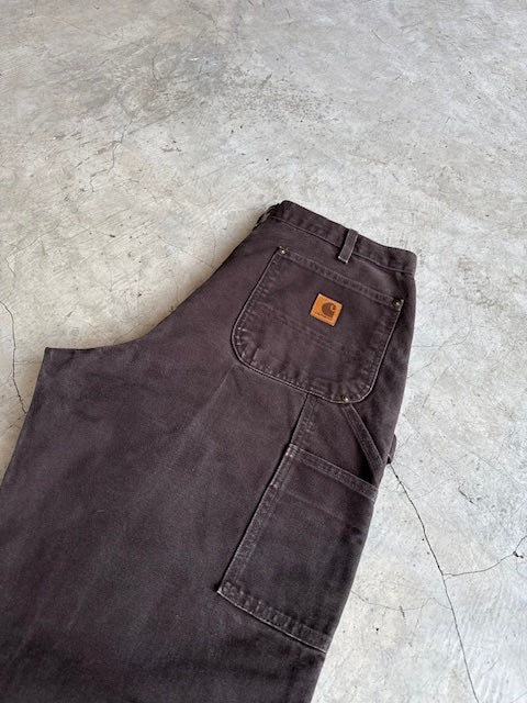 Carhartt Double Knee Brown Work Pants