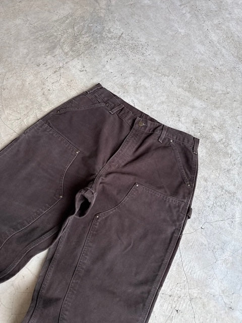 Carhartt Double Knee Brown Work Pants