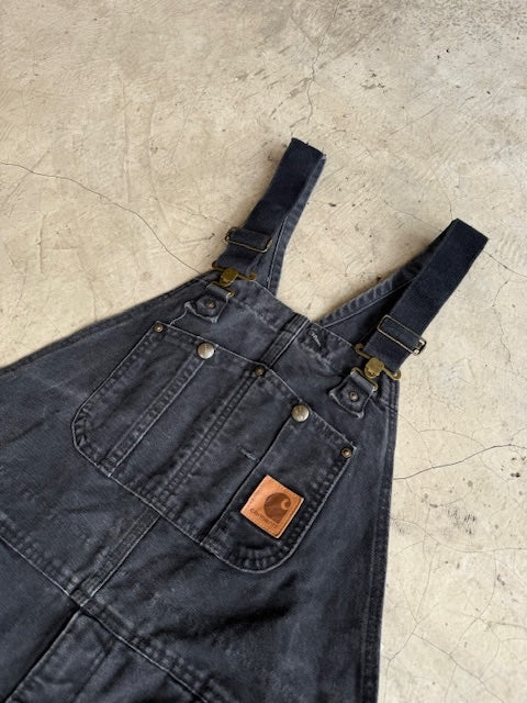 Carhartt Black Double Knee Bib