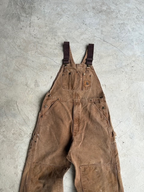 Carhartt Canvas Double Knee Bib
