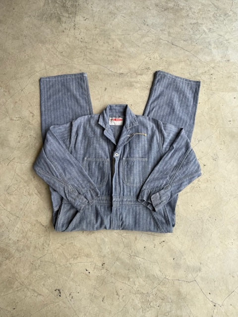 WorkWear 80s Herringbone Overalls