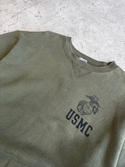 USMC Green Crewneck