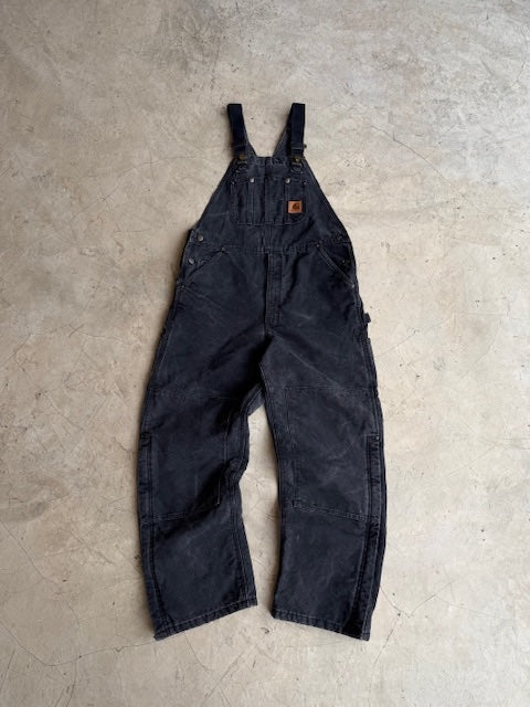 Carhartt Black Double Knee Bib