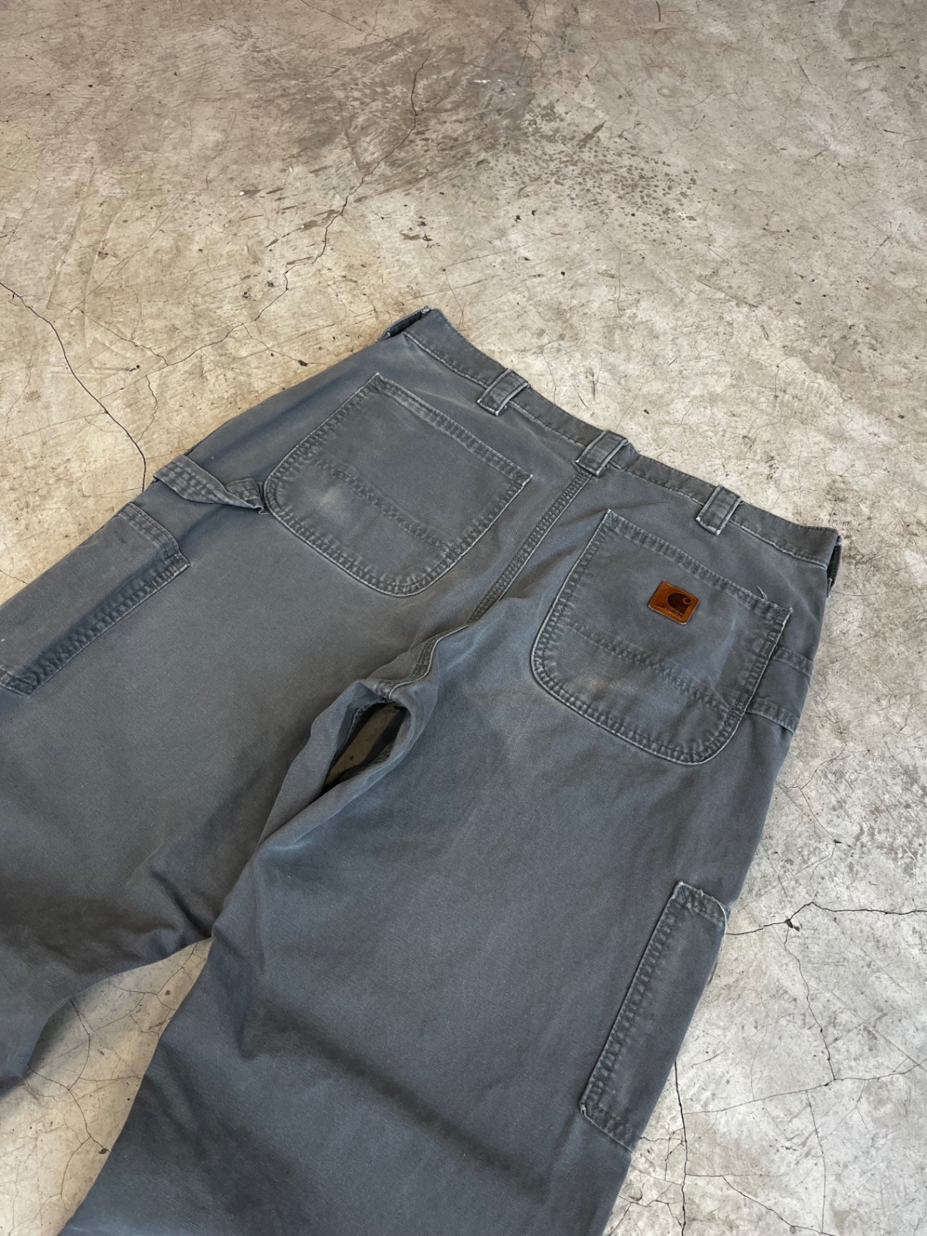 Carhartt Grey Carpenter Pants