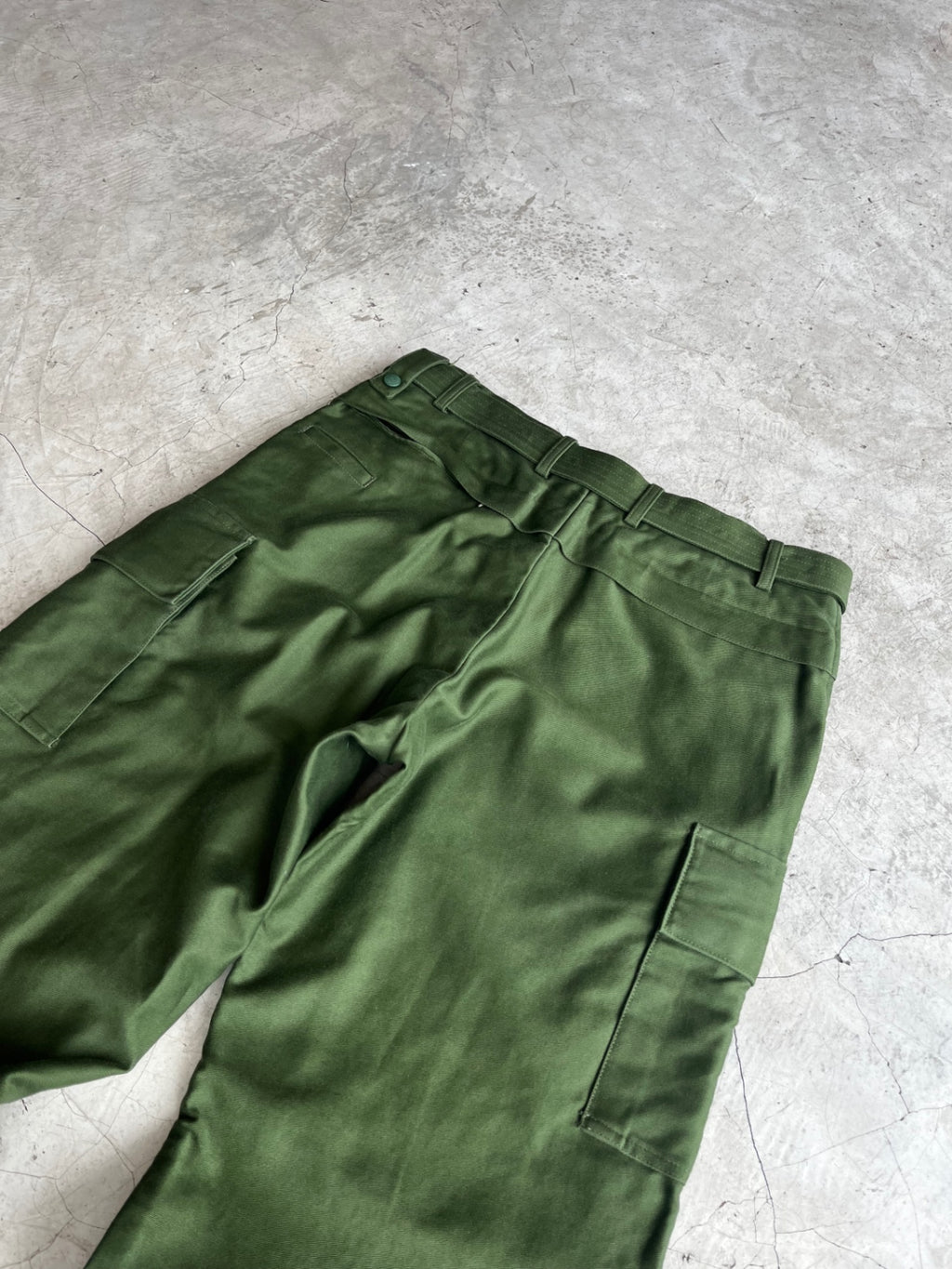 Vintage Green Cargo Pants